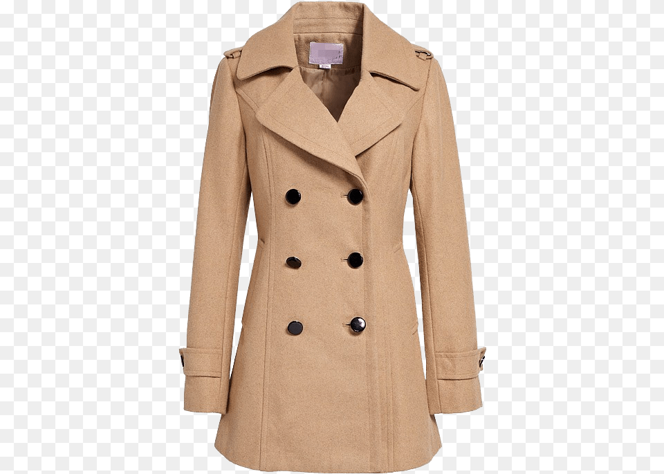 Coat Transparent Background Womens Coat, Clothing, Overcoat, Trench Coat Png Image