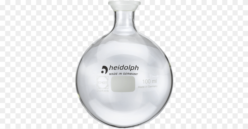 Coatad Receiving Flask 100 Ml Glass Bottle, Jar, Plate, Pottery Free Transparent Png
