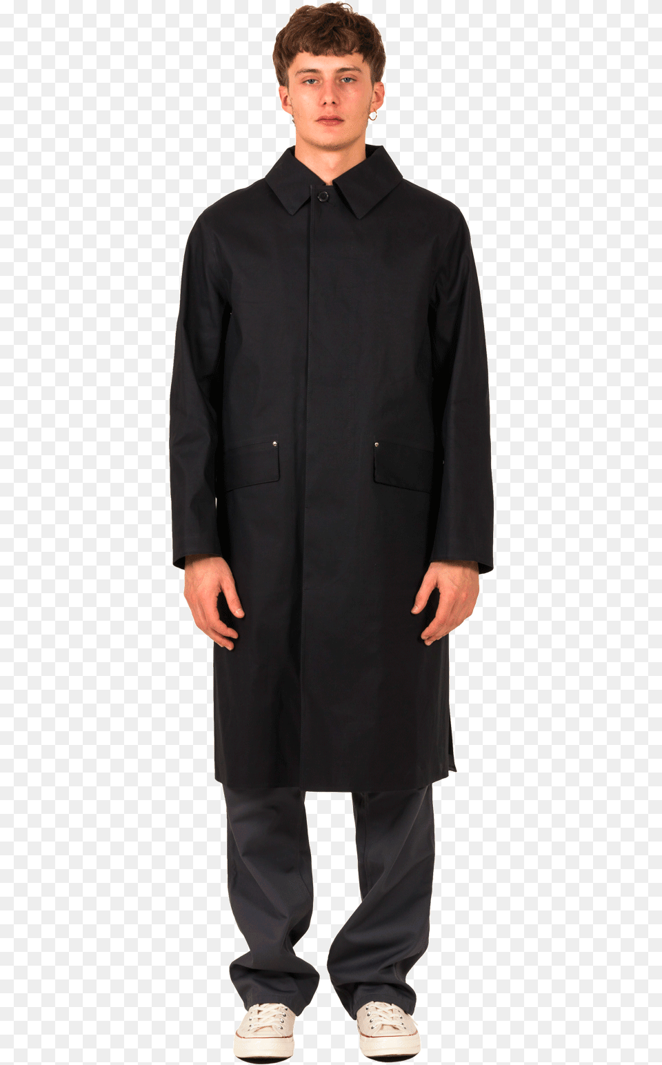 Coats Amp Jackets Mackintosh Gents Gr 101d Black Mackintosh Gr 002d N, Lab Coat, Clothing, Coat, Person Free Png Download