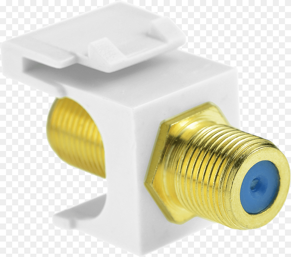Coaxial Keystone Jack Gold Plated Rg6 Insert For Keystone Cable Png