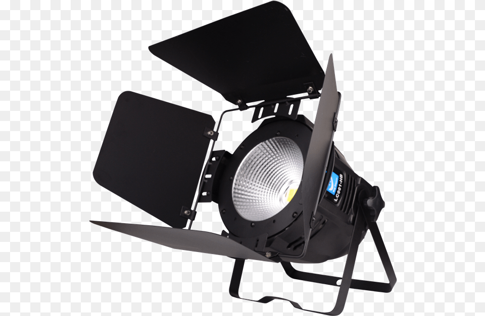 Cob 100w Dmx Stage Lighting With Barn Doors For Theater, Spotlight, Light Free Png Download