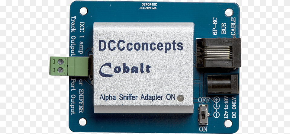 Cobalt Alpha Dcc Power Bus Microcontroller, Electronics, Hardware, Computer Hardware, Mailbox Free Png