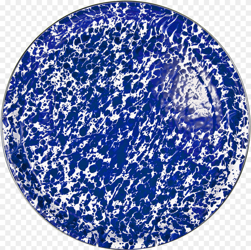 Cobalt Blue Swirl Medium Tray Golden Rabbit Cb01 Cobalt Blue Swirl Large Tray, Art, Pottery, Porcelain, Plate Free Png Download