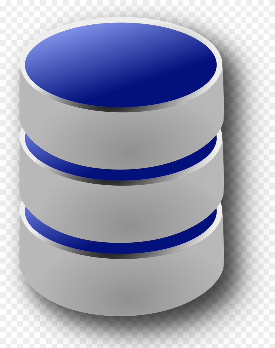 Cobalt Blueelectric Bluecomputer Servers Database Server Icon Transparent, Cylinder, Disk Free Png