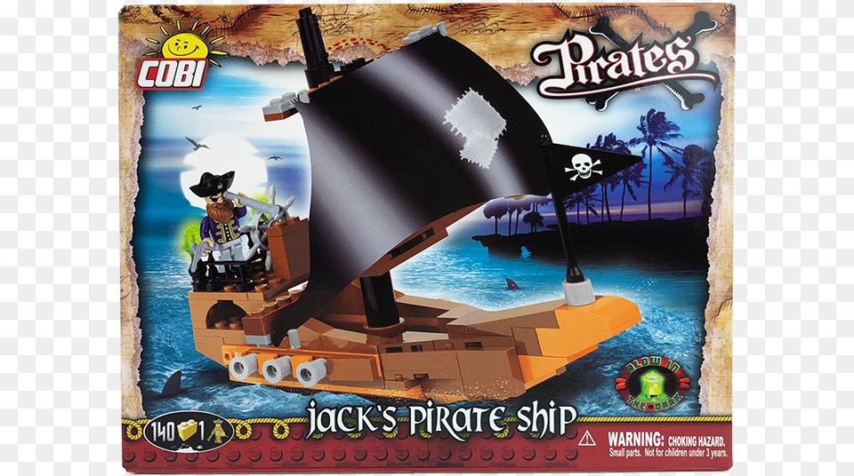 Cobi Pirates Skull Island, Advertisement Png