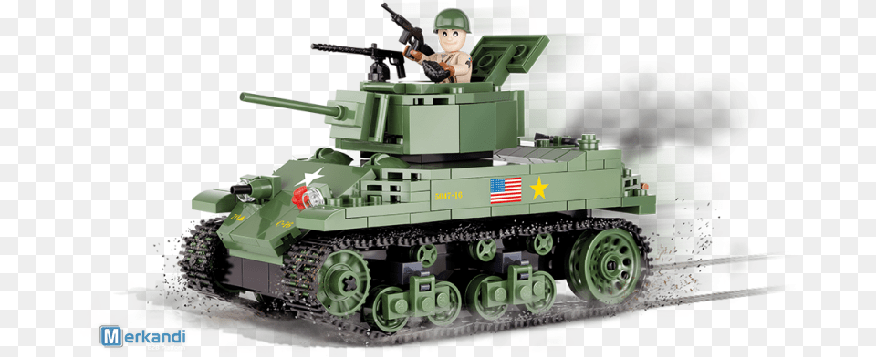 Cobi Small Army Lego Stuart Tank, Armored, Military, Transportation, Vehicle Free Png