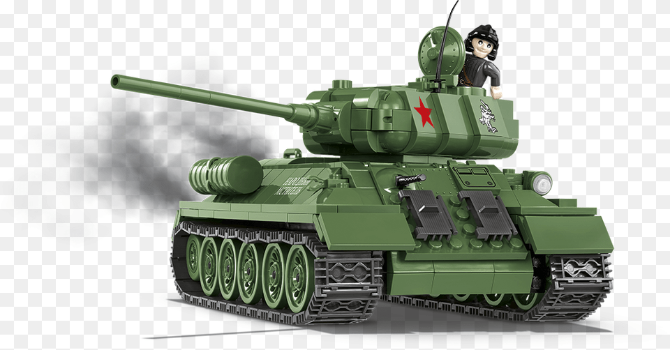Cobi T 3485 Tank Cobi T 34, Armored, Military, Transportation, Vehicle Png