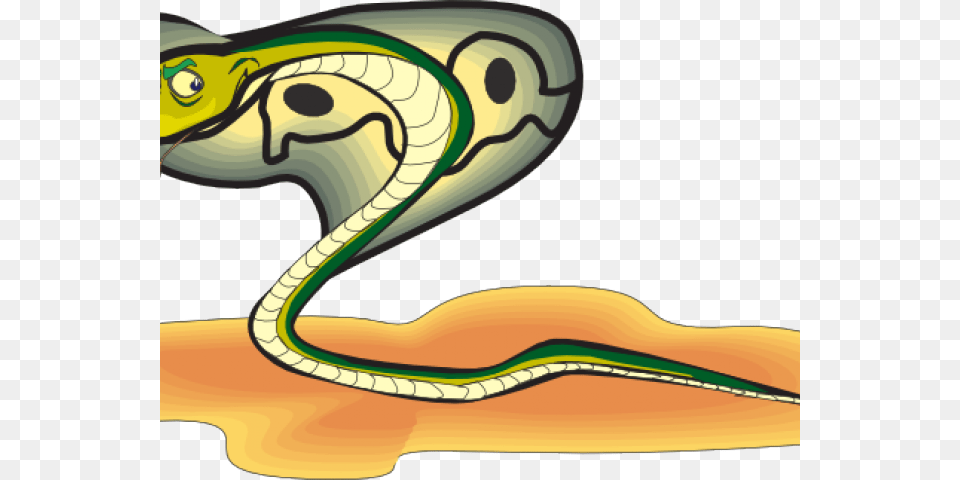 Cobra Clipart, Animal, Reptile, Snake, Green Snake Free Transparent Png