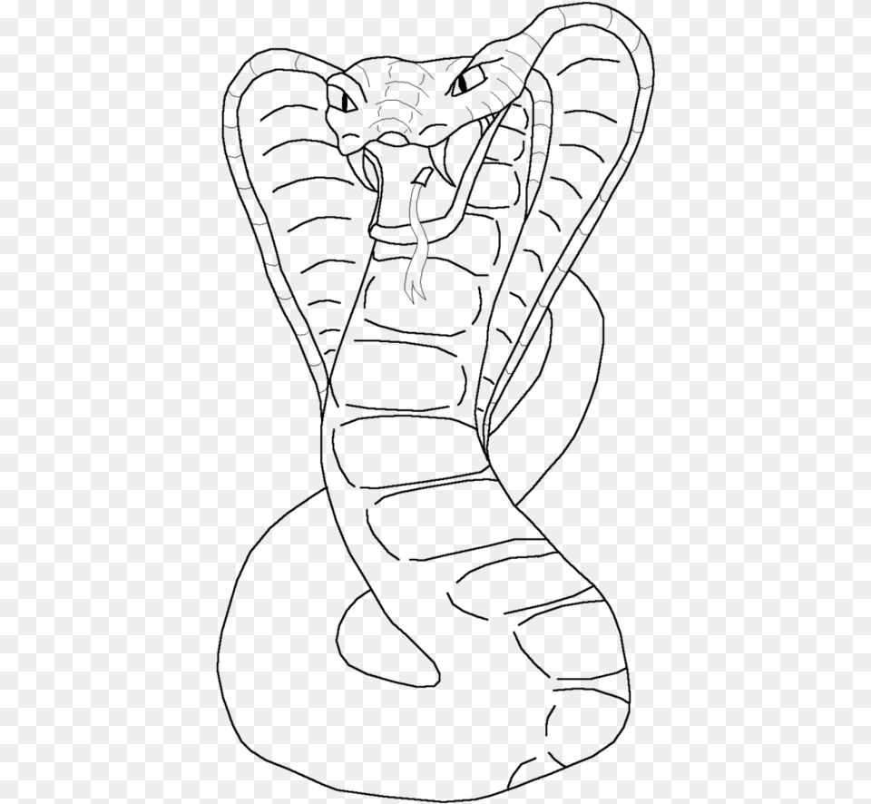 Cobra Head Drawing At Getdrawings Drawing Of Cobra Head, Gray Free Png