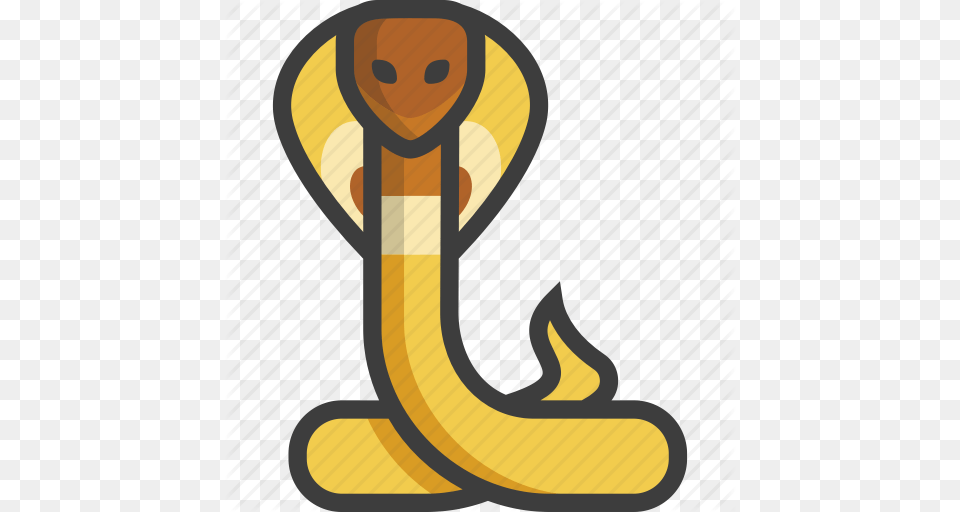 Cobra King Naja Rinkhals Snake Icon, Animal, Reptile Png Image