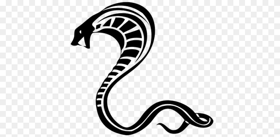 Cobra Simple Tattoo Of Snake, Gray Png