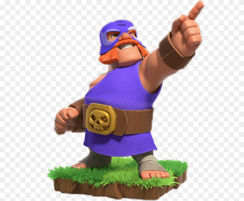 Coc Clashofclans El Primo Clash Of Clans, Baby, Person, Body Part, Finger Free Png