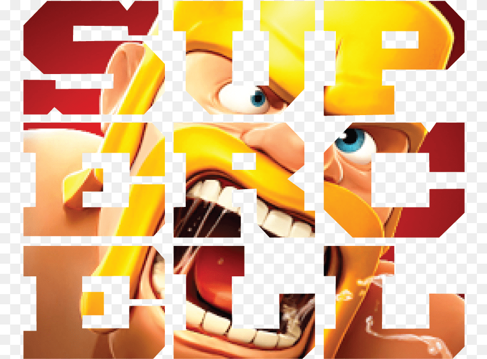 Coc Logo 6 Hd Wallpapers Buzz Clash Of Clans Supercell Logo, Art, Collage, Person, Face Png Image