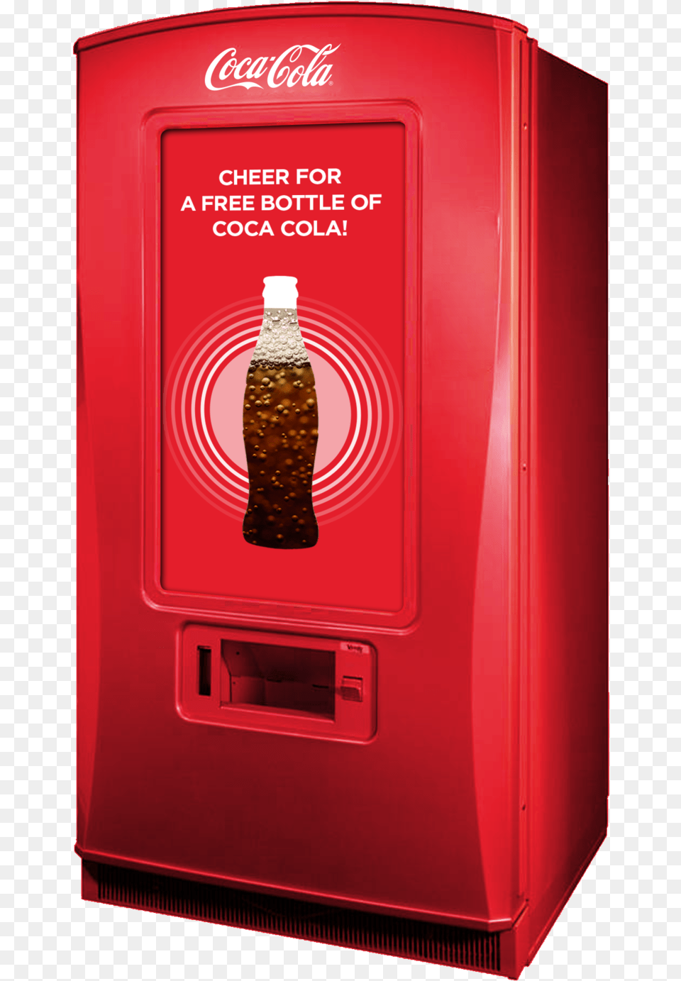 Coca Coca Cola Interactive Vending Machine, Mailbox, Beverage, Coke, Soda Free Transparent Png