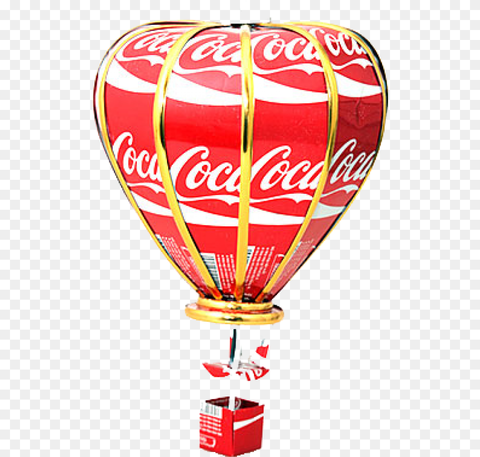 Coca Cola, Aircraft, Hot Air Balloon, Transportation, Vehicle Png