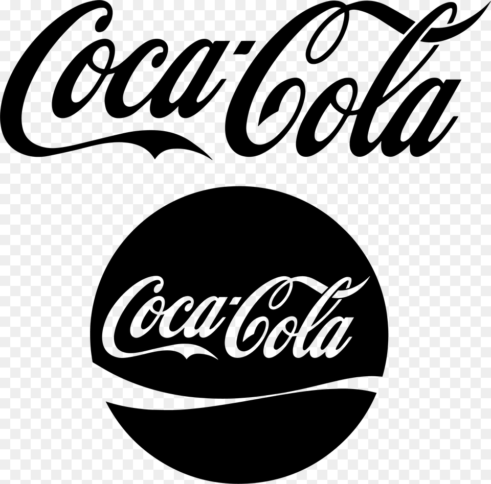 Coca Cola, Gray Free Png