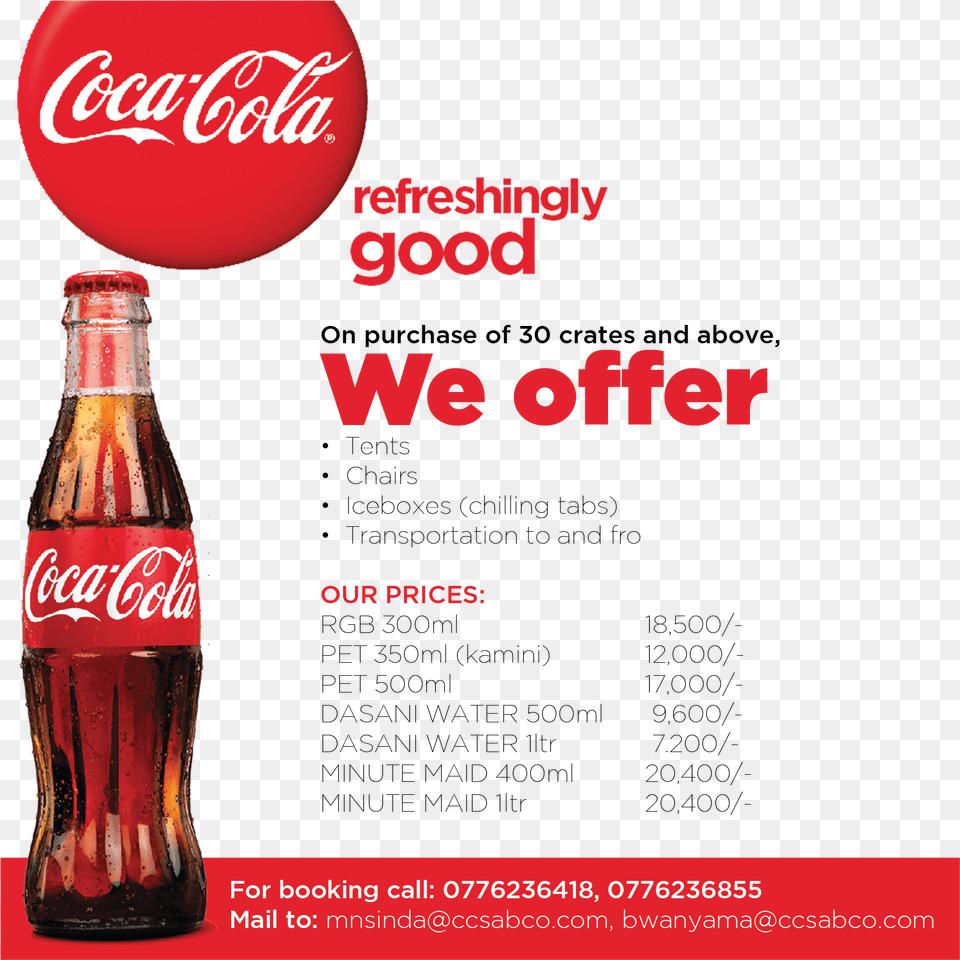 Coca Cola, Advertisement, Beverage, Coke, Soda Free Png Download