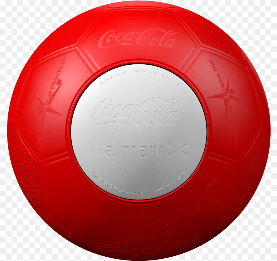 Coca Cola And Walmart One World Play Project Futbol Inflatable, Ball, Football, Soccer, Soccer Ball Free Png