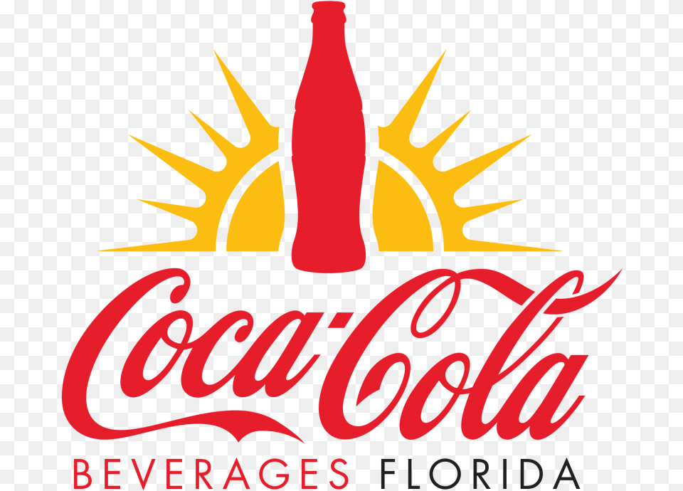 Coca Cola Beverages Fllogocolortransparentpng Us Coca Cola Florida Logo, Beverage, Coke, Soda, Dynamite Free Transparent Png