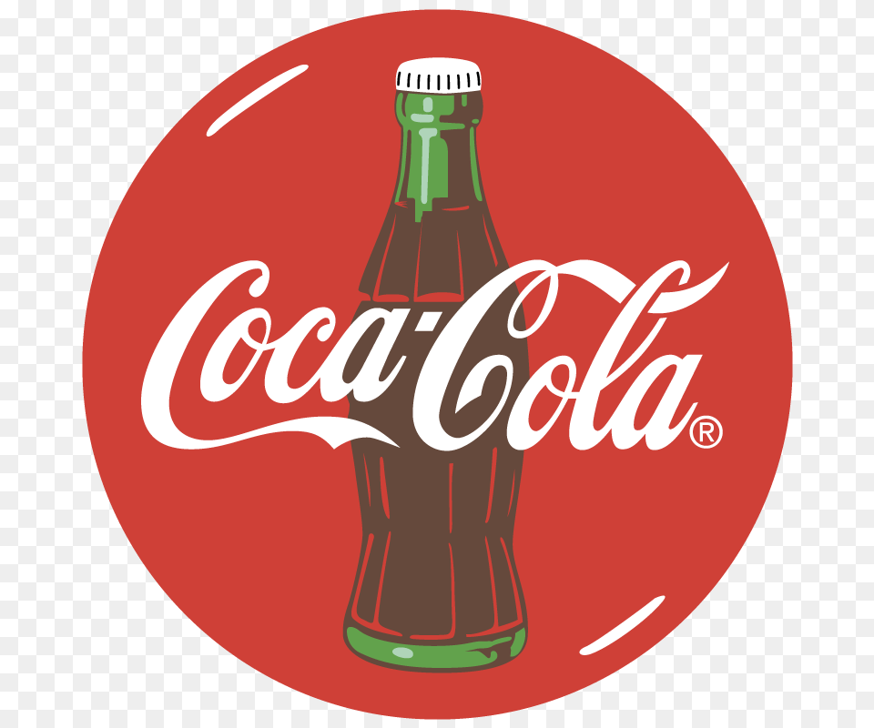 Coca Cola Bottle Logo Vector Vector Silhouette Graphics, Beverage, Coke, Soda, Food Free Png