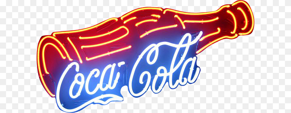 Coca Cola Bottle Neon Sign Real Neon Light For Sale Hanto Neon Sign Free Transparent Png