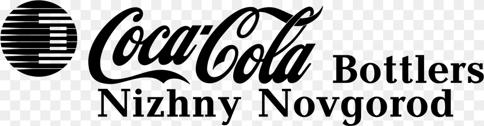 Coca Cola Bottlers Logo Gray Free Transparent Png