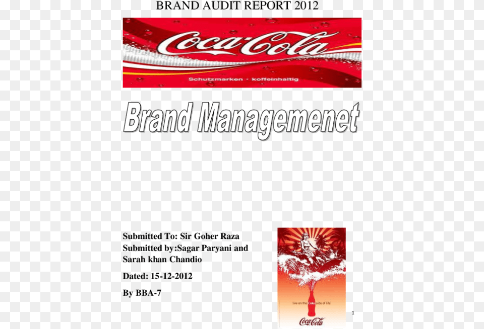 Coca Cola Brand Audit, Advertisement, Beverage, Coke, Soda Free Transparent Png