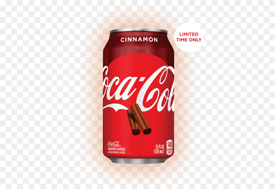 Coca Cola Cinnamon Coca Cola Cinnamon, Beverage, Can, Coke, Soda Free Png Download