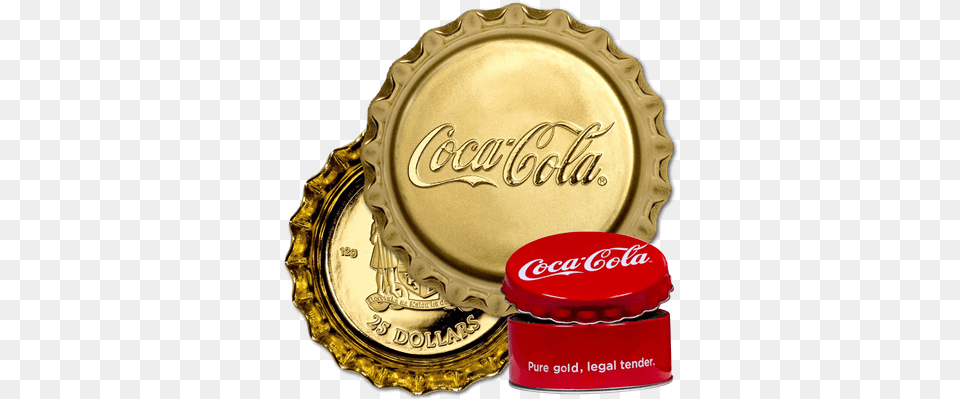 Coca Cola Coin 1 Oz Emkcom 25 Dollar 2018 Coca Cola, Gold, Accessories, Jewelry, Locket Free Png