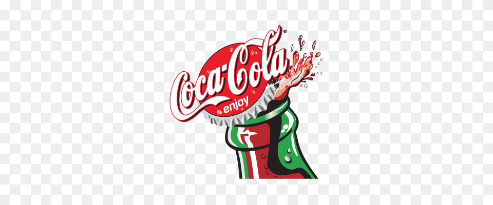 Coca Cola Enjoy Bottle, Beverage, Coke, Soda, Dynamite Free Png Download