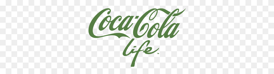 Coca Cola Life Logo, Green, Text, Animal, Reptile Free Png Download