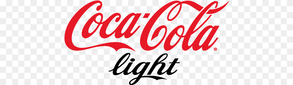 Coca Cola Light Logo Logo Background Coca Cola, Beverage, Coke, Soda, Dynamite Free Transparent Png