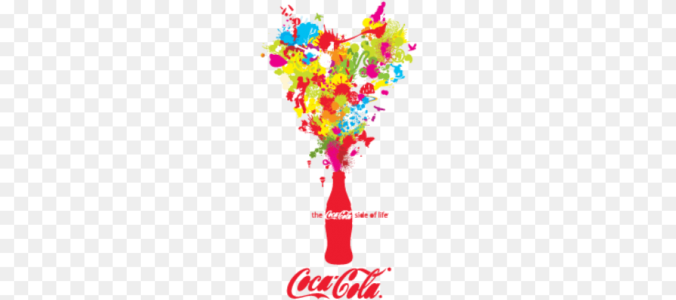 Coca Cola Logo Vector Coca Cola The Coke Side Of Life, Art, Graphics, Advertisement, Person Free Png Download