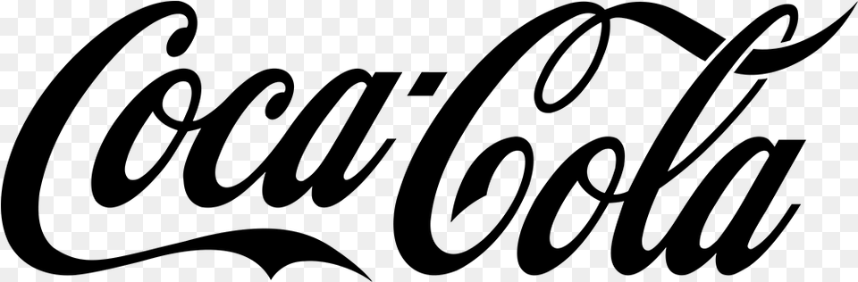 Coca Cola Logo White, Gray Free Png