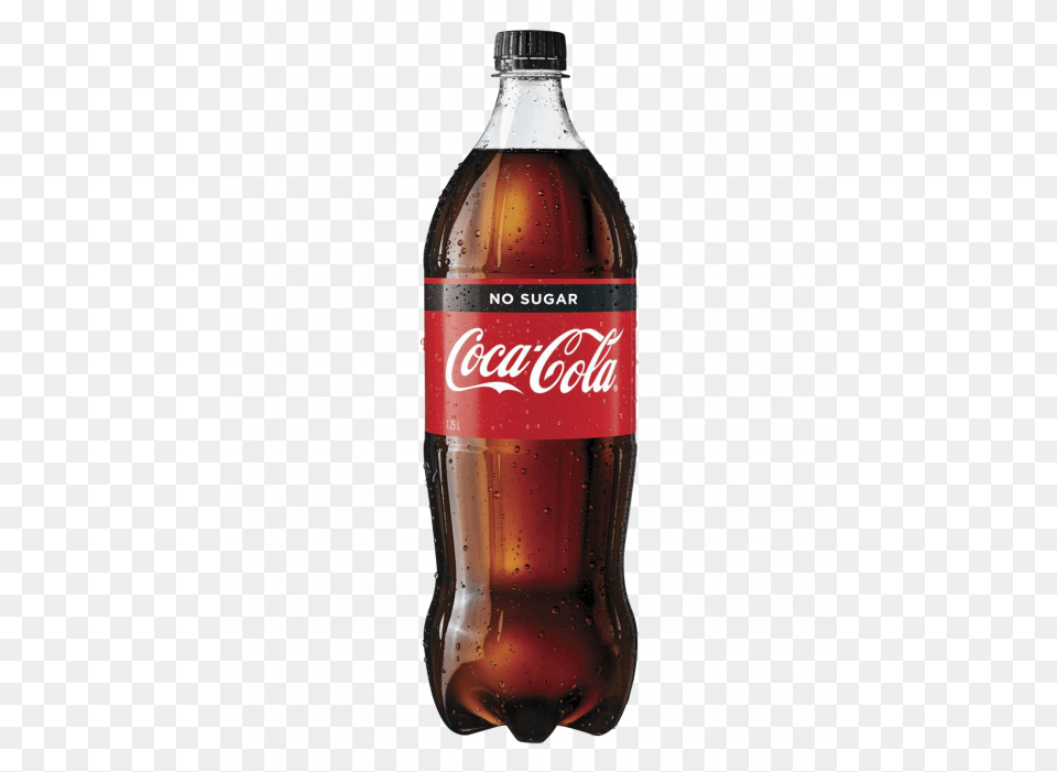 Coca Cola No Sugar 1 Vanilla Coke No Sugar, Beverage, Soda Free Png
