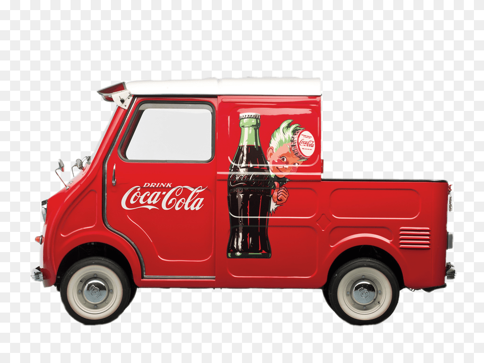 Coca Cola Pickup Delivery Truck, Car, Transportation, Vehicle, Beverage Free Transparent Png