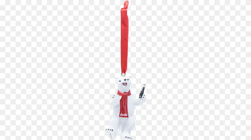 Coca Cola Polar Bear Resin Ornament Fictional Character, Outdoors, Nature, Winter, Snow Free Png Download