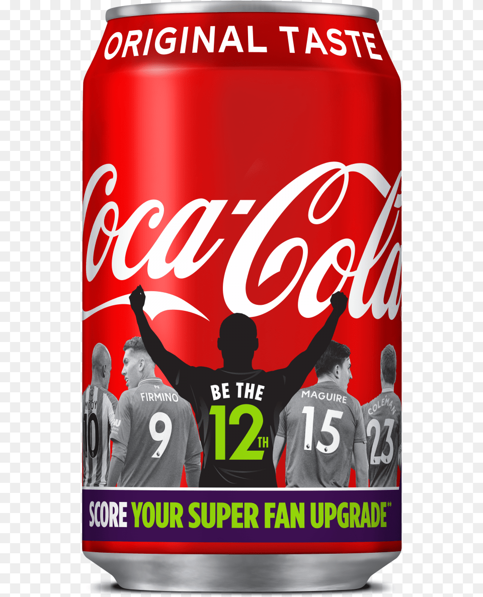 Coca Cola Premier League, Beverage, Soda, Coke, Adult Free Png Download