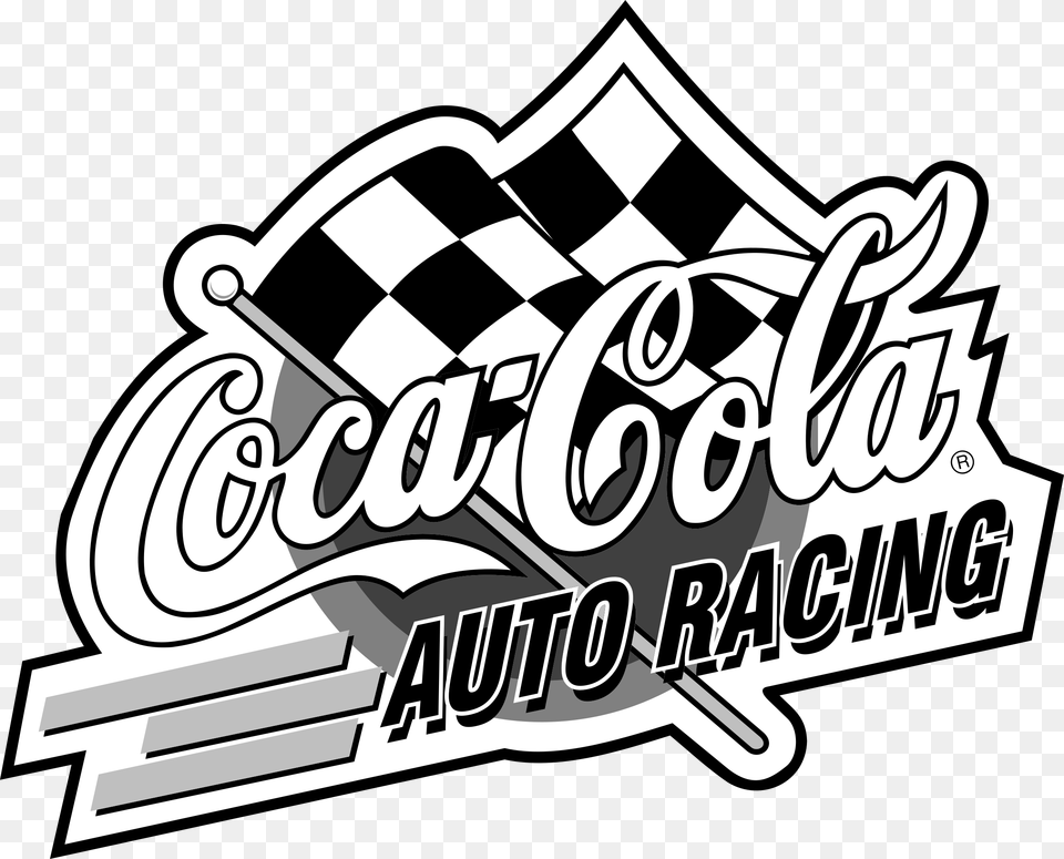 Coca Cola Racing Logo Logo Vector Black Coca Cola, Beverage, Coke, Soda, Dynamite Png