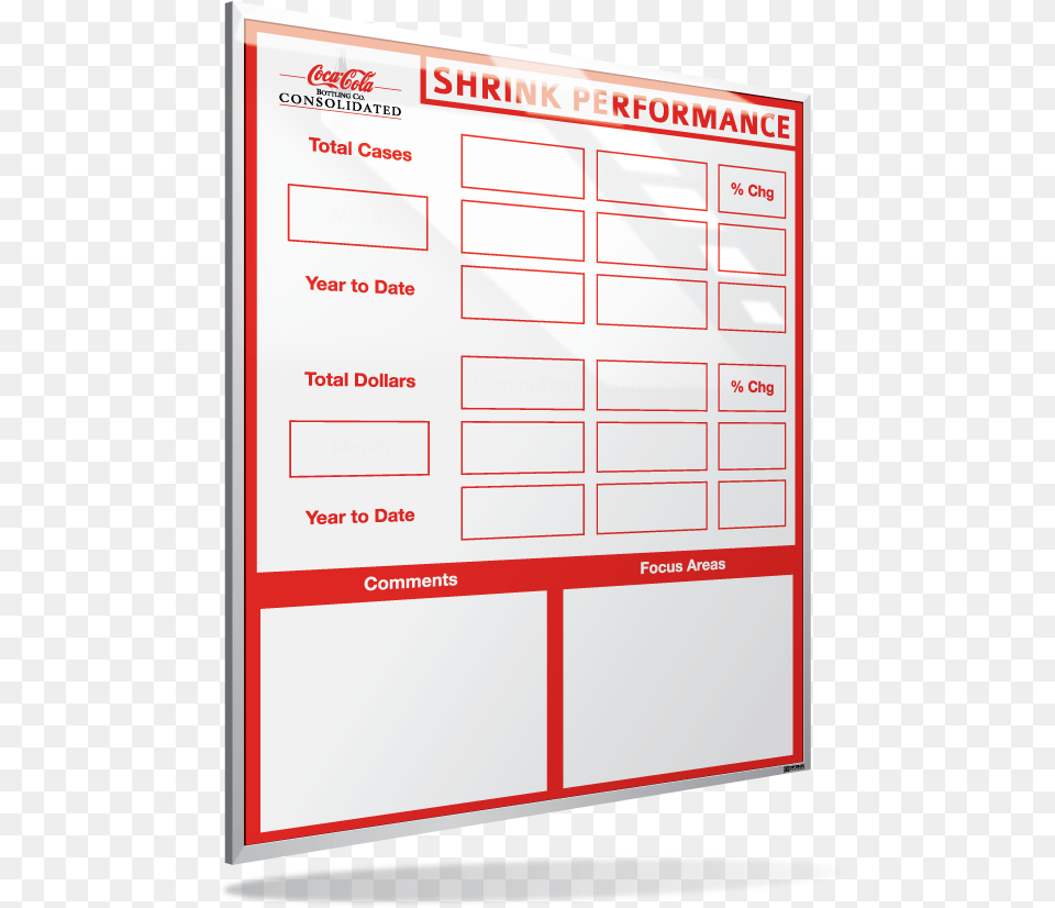 Coca Cola Shrink Performance Tracking Whiteboards Colorfulness, Page, Text, White Board Free Transparent Png