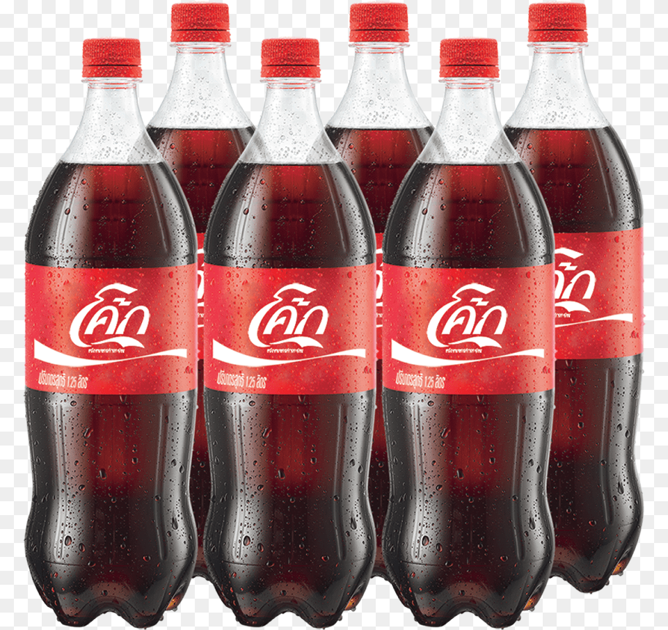 Coca Cola Soft Drink 2 L X6 Coca Cola, Beverage, Coke, Soda Png Image