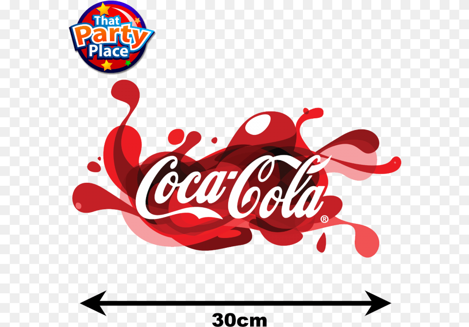Coca Cola Splash Logo Vinyl Wall Art Coke A, Beverage, Soda, Dynamite, Weapon Png