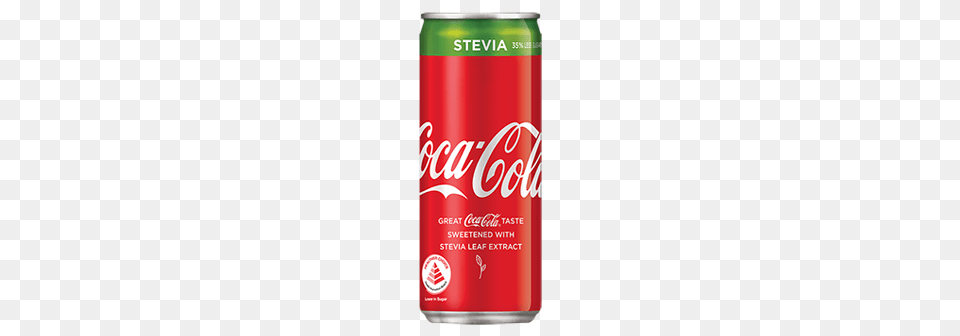 Coca Cola Stevia The Coca Cola Company, Beverage, Coke, Soda, Can Free Png Download
