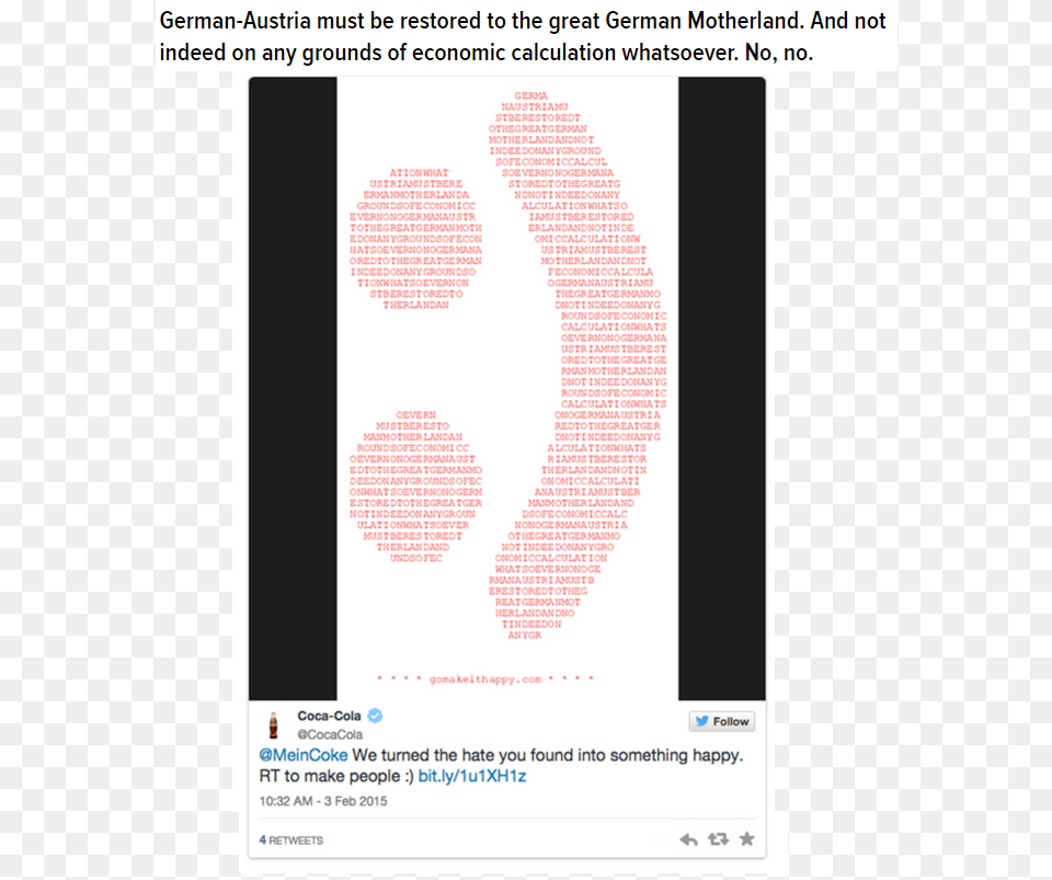 Coca Cola Twitter Fail Diagram, Text, Page, Number, Symbol Png Image