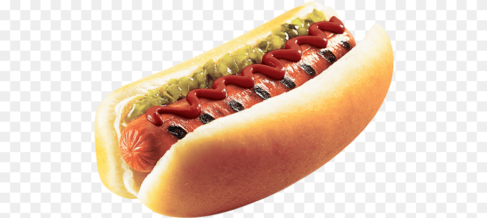 Coca Cola Y Hot Dog, Food, Hot Dog, Ketchup Free Png Download