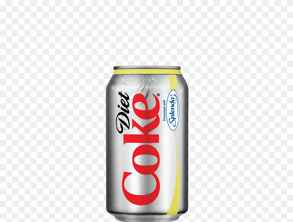 Coca Diet Coke With Splenda Reviews, Beverage, Soda, Can, Tin Png Image