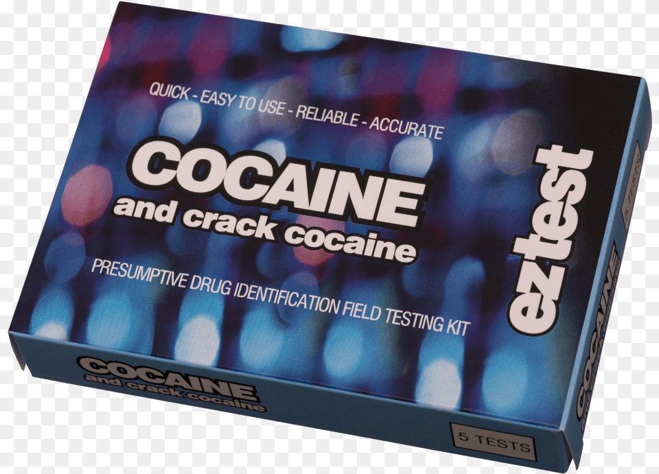 Cocaine 5 Use Drug Testing Kit Home Drug Testing Kits, Gum, Business Card, Paper, Text Free Png Download