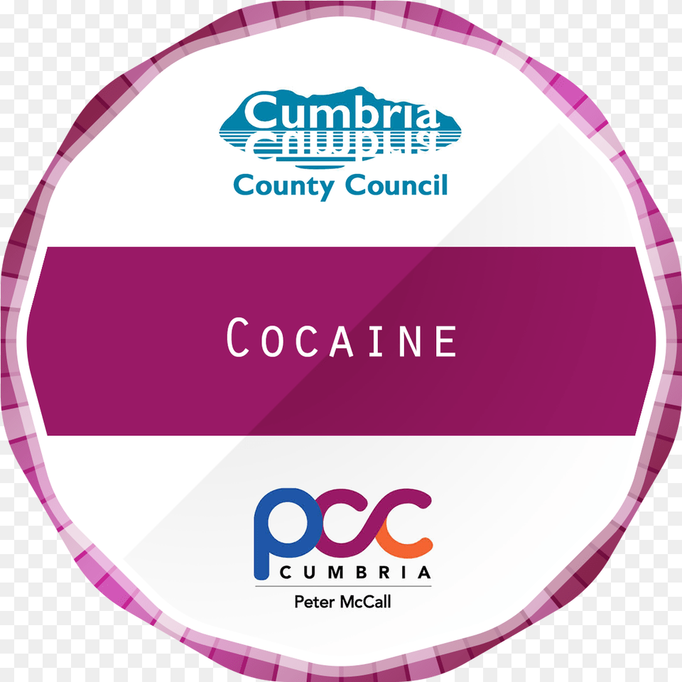 Cocaine Acclaim Cumbria County Council, Badge, Logo, Symbol, Advertisement Free Png