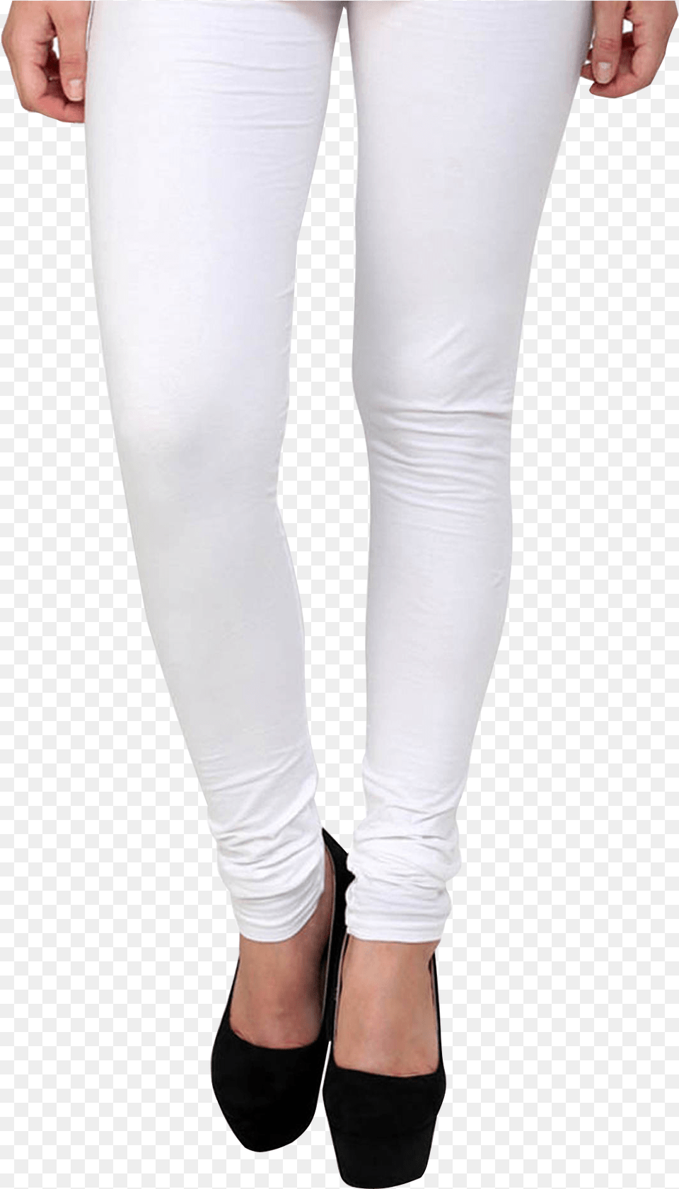 Cocakart White Cotton Lycra Legging Svg Royalty Leggings Cotton Lycra White, Clothing, Pants, Footwear, High Heel Free Transparent Png