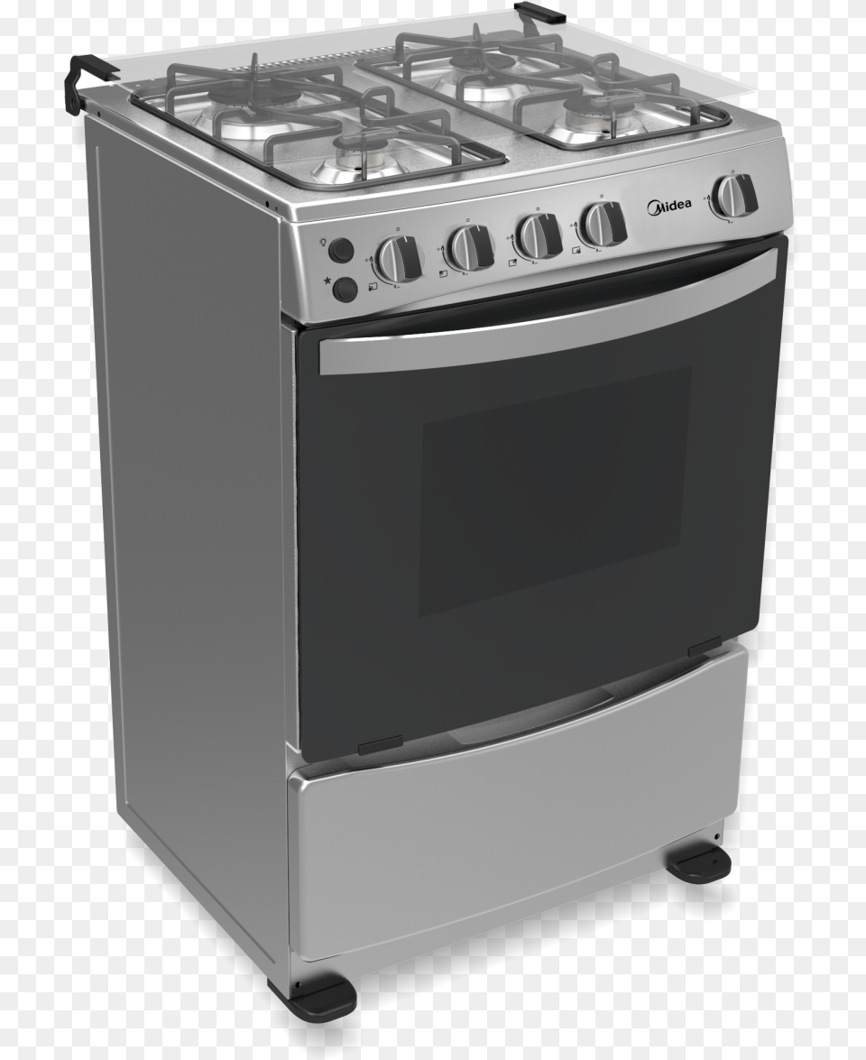 Cocina A Gas Midea, Device, Appliance, Electrical Device, Oven Free Png Download